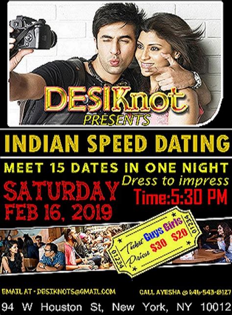 indian speed dating nj